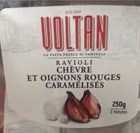 Ravioli chèvre et oignons rouges caramélisés