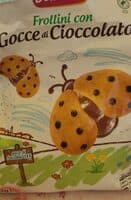 Frollini con gocce di cioccolato