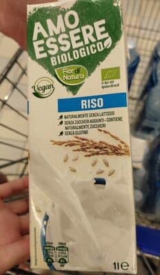 Latte di riso amo essere