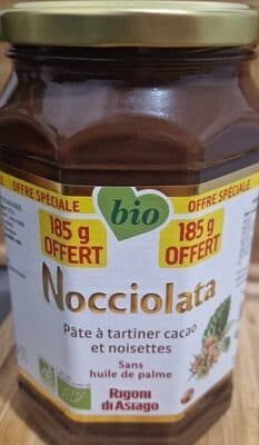 Nocciolata Pâte à tartiner Cacao et Noisettes