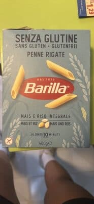 Penne Rigate Senza Glutine