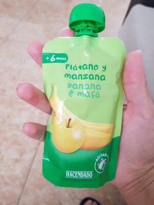 Plátano y Manzana (bebible)