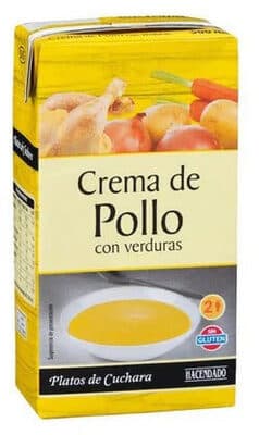 Crema de pollo