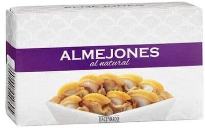 Almejones al natural