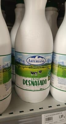 Leche desnatada