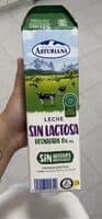 Leche sin lactosa desnatada 0% M.G.
