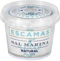 Escamas de sal marina natural