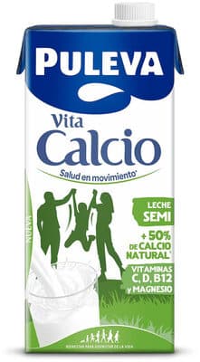 Leche semidesnatada vita calcio