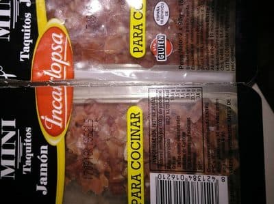Mini taquitos jamón
