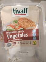 Empanados a base de Vegetales con proteína de soja