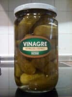 Pepinillos en vinagre