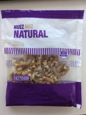 Nuez natural pelada