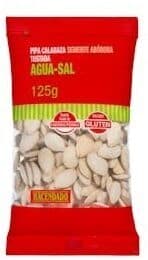 Pipas calabaza tostadas agua-sal