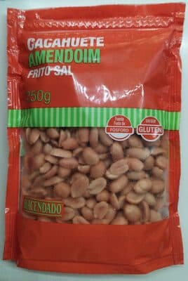 Cacahuete frito con sal