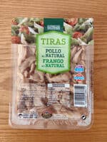tiras pollo
