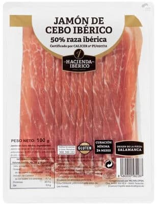Jamón de cebo ibérico 50% raza ibérica