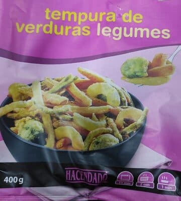 Tempura de verduras