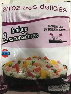 Arroz tres delicias
