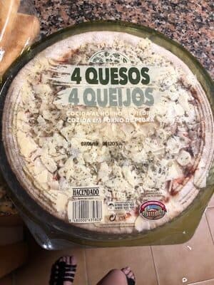 Pizza 4 quesos
