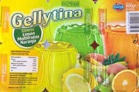 Gellytina sabores Limón Multifrutas Naranja