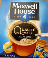 Qualité filtre décaféiné