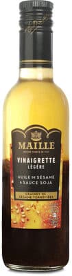 Vinaigrette Légère Huile de Sésame & Sauce Soja Graines de Sésame Torréfiées 36 cl