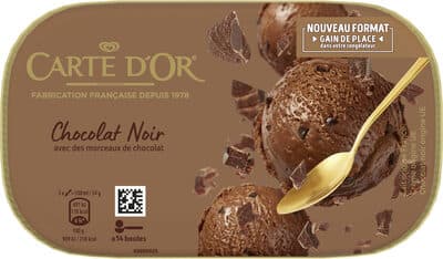 Chocolat Noir avec des morceaux de chocolat noir