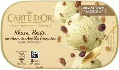 Glace Rhum raisin