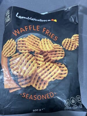 Waffle Fries Seasoned
