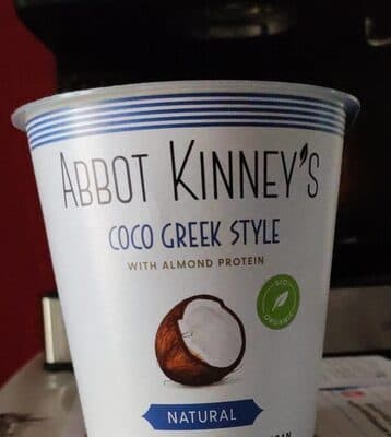 GREEK STYLE NATURAL Coconut with live yoghurt cultures