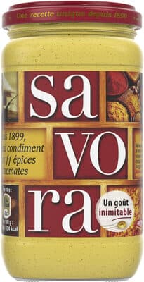Amora Spécialité à la Moutarde de Dijon aux Épices Savora Bocal 385g