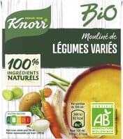 Knorr Soupe Liquide Bio Mouliné de Légumes Variés 30 cl