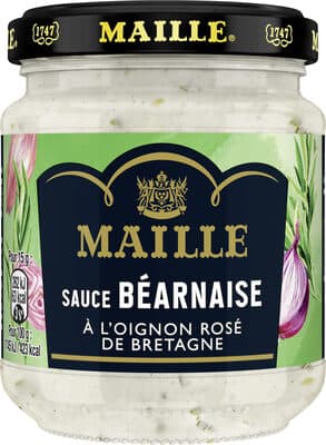 Maille Sauce Béarnaise Oignon Rosé de Bretagne Bocal 185g