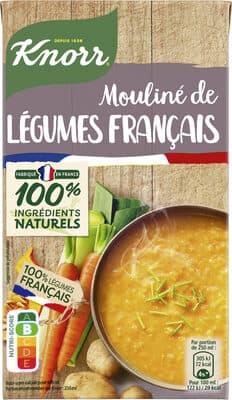 Knorr Soupe Liquide Mouliné de Légumes Français 1L