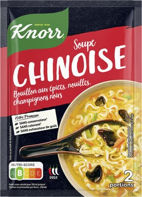 Knorr Soupe Déshydratée Chinoise 2 Portions