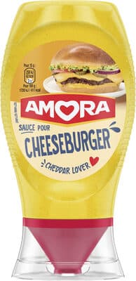 Amora Sauce pour Cheeseburger Flacon Souple 250g