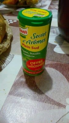 Knorr Secret d'Arômes Plein Sud Origan et Basil Tube 60g