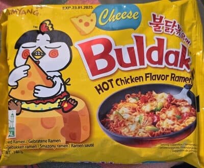 Samyang cheese buldak spicy ramen