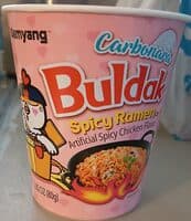 Carbonara Buldak Spicy Ramen cup