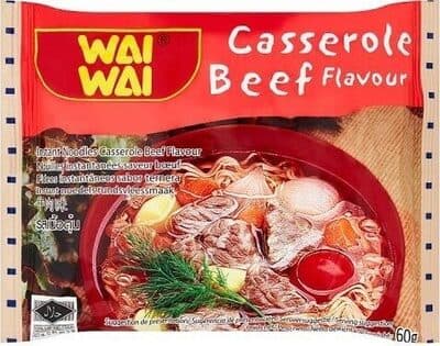 Instant Noodles Casserole Beef Flavour