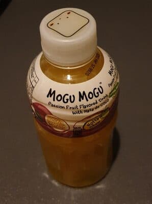 Passion Fruit Flavored Drink with Nata de Coco