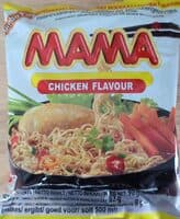 Oriental style instant noodles chicken flavour