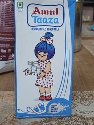 Amul Taaza 1ltr