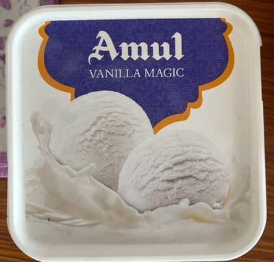 Vanilla ice cream