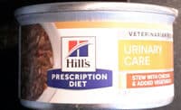 Urinary care c/d multicare stress stew with chicken and added vegetables