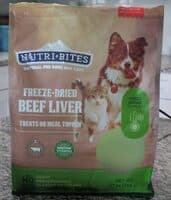 Nutri Bites Freeze Dried Beef Liver