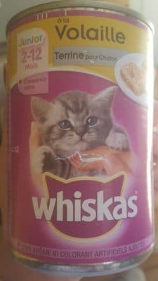 Whiskas Terr Chaton Volaille 400 G