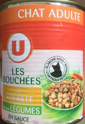 Les bouchées à la volaille et aux légumes en sauce