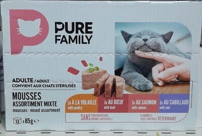 Adulte Mousses assortiment mixte