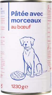 terrine bœuf chien 1,2kg